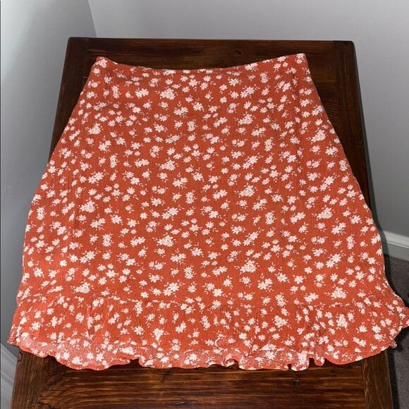 Abercrombie & Fitch Floral Mini Skirt Size XS - Picture 1 of 10